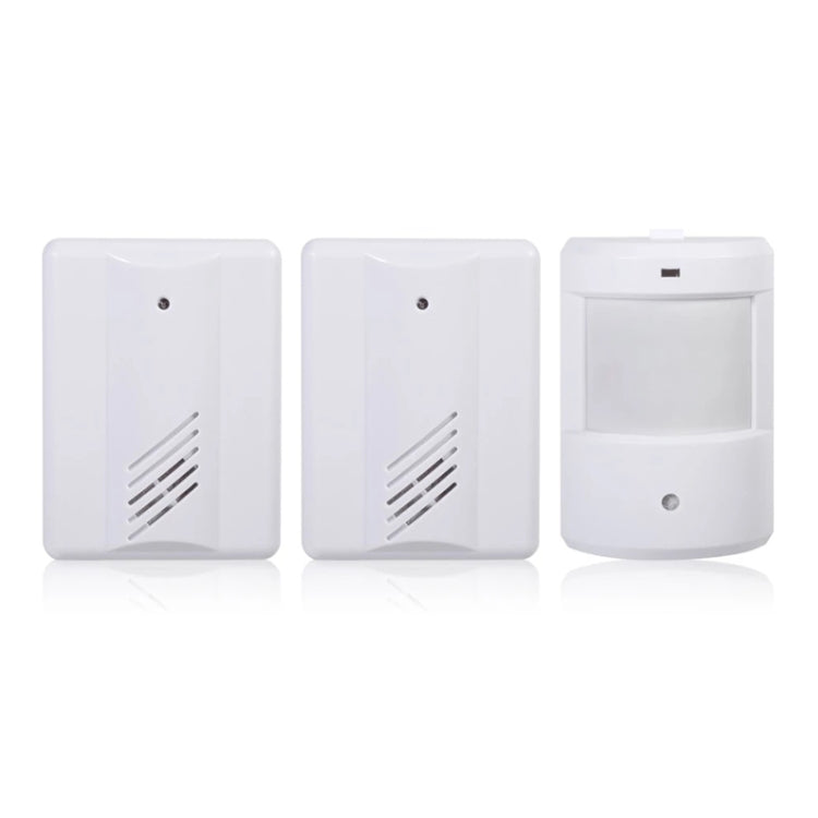 2 to 1 PIR Infrared Sensors Wireless Doorbell Alarm Detector for Home / Office, PIR Infrared Sensors 2 to 1 PIR Infrared Sensors Wireless Doorbell Alarm Detector for Home / Office, PIR Infrared Sensors